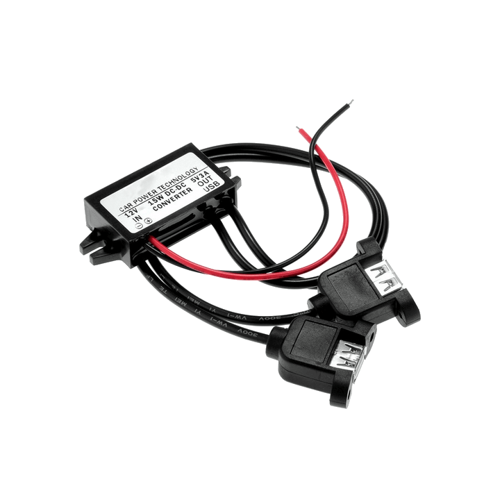 DC/DC 12V a 2 x 5V