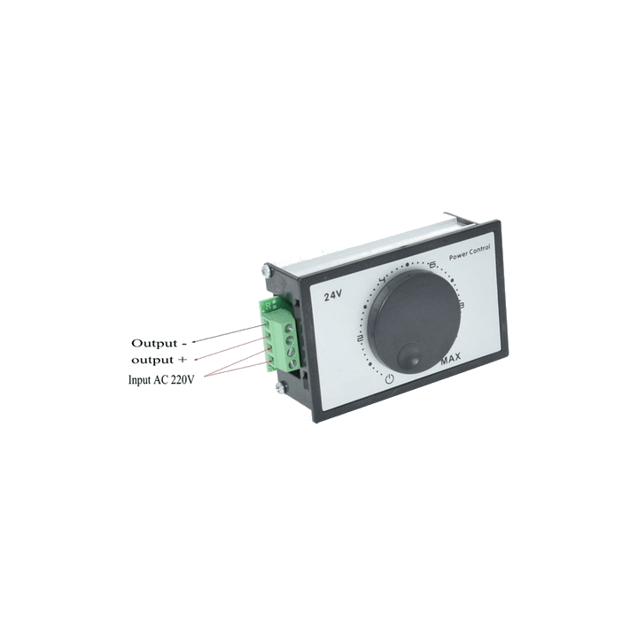 ALIMENTATORE 230Vac 3A REGOLABILE