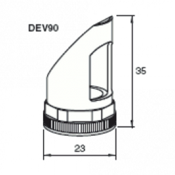 DEV90 deviatore fascio 90