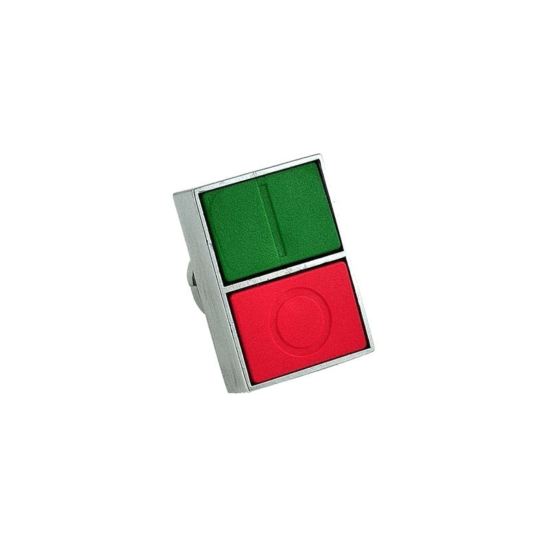 Doppio pulsante Rosso-Verde D22