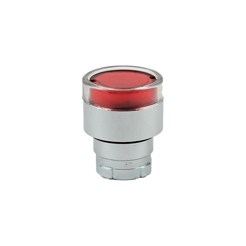 Pulsante luminoso con Guardia Rosso D22