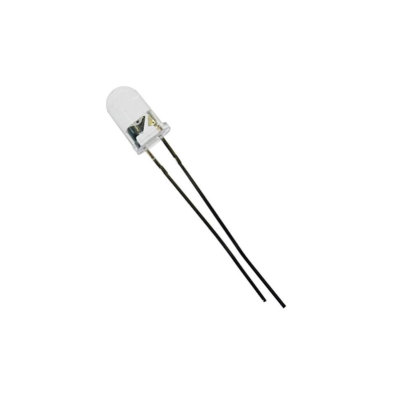 Led 5 mm BLU trasparente