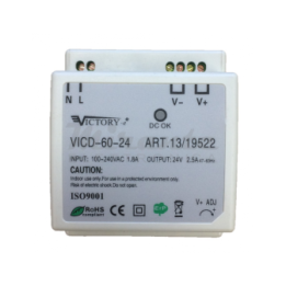 Alimentatore 24V 2,5A Din