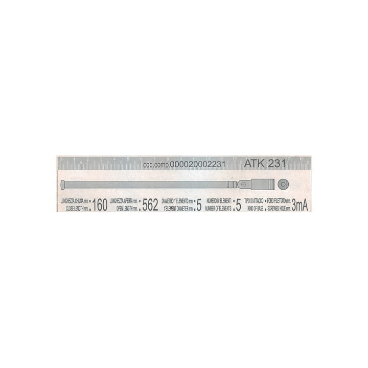ATK231 antenna Fittavolini