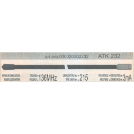 ATK232 antenna Fittavolini