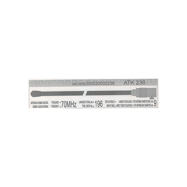 ATK236 antenna Fittavolini
