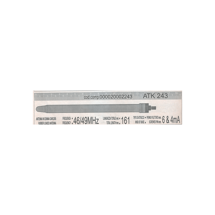 ATK243 antenna Fittavolini