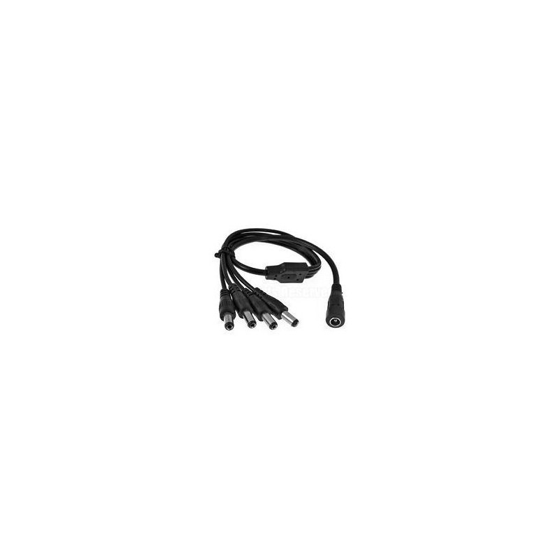 Cavo Splitter alimentazione 12V - 4 uscite 5.5x2.1