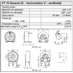 Trimmer PT-15 Verticale