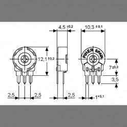 Trimmer PT-10 Verticale