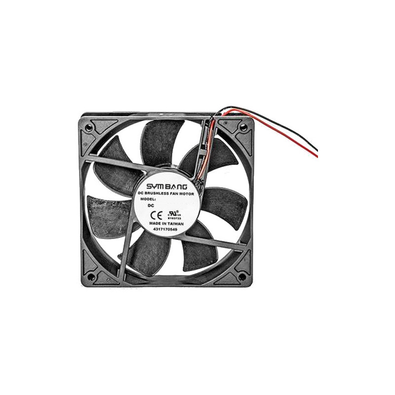 VENTILATORE 12Vdc - 120x120x25