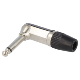 Spina JACK 6,3 MONO 90° - METALLO - SCH.