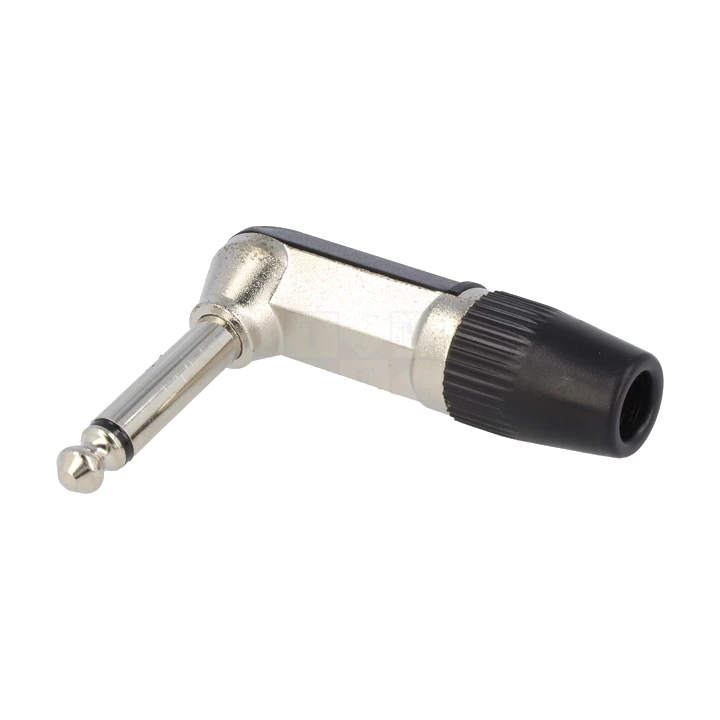 Spina JACK 6,3 MONO 90° - METALLO - SCH.
