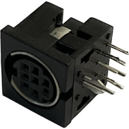 Presa Mini DIN 8 poli - C.S.