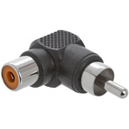 ADATTATORE RCA-M a RCA-F 90°