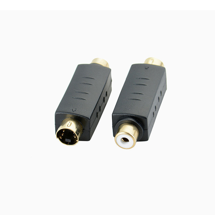 ADATTATORE RCA-F a MINI-DIN 4p-M