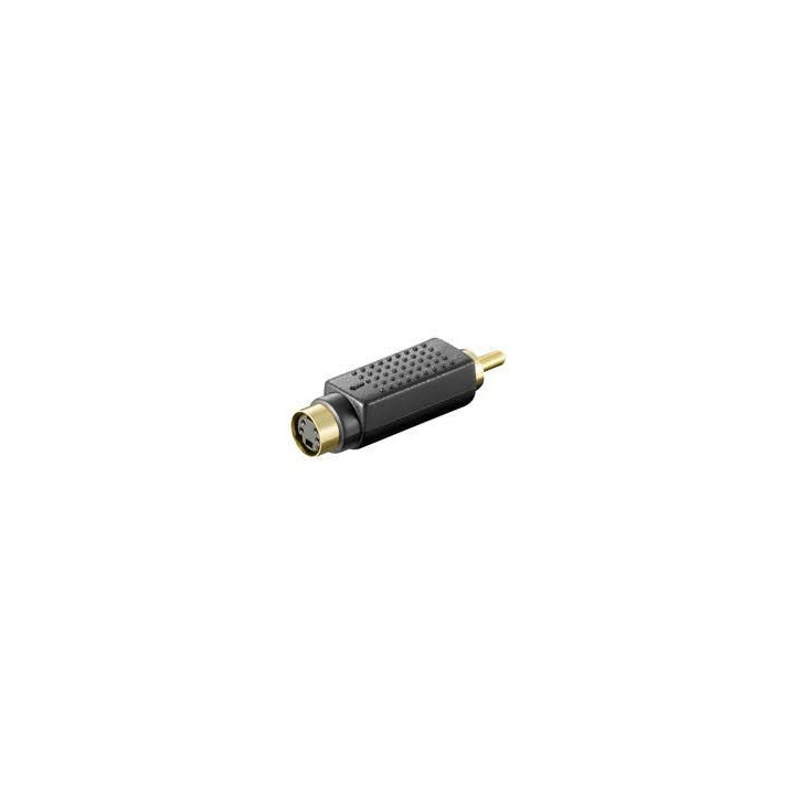 ADATTATORE RCA-M a MINI-DIN 4p-F