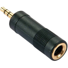 ADATTATORE JACK 3,5-S-M a JACK 6,3-S-F