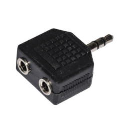 ADATTATORE JACK 3,5-S-M a 2x JACK 3,5-S-F