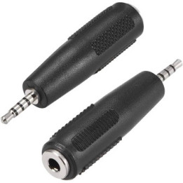 ADATTATORE JACK 2,5-4p-M a JACK 3,5-4p-F