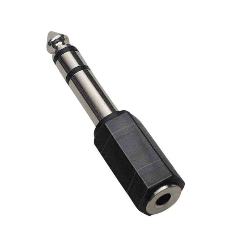ADATTATORE JACK 6,3-S-M a JACK 3,5-S-F