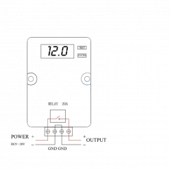 PROTEZIONE BATTERIA 9-20V 20A