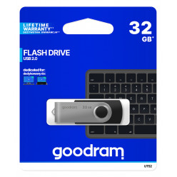 Pendrive USB Goodram Twister 32GB nera USB 2.0