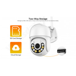 WIFI IP Camera esterna 1080p - Wireless H.265 PTZ - Auto Tracking - APP iCSee