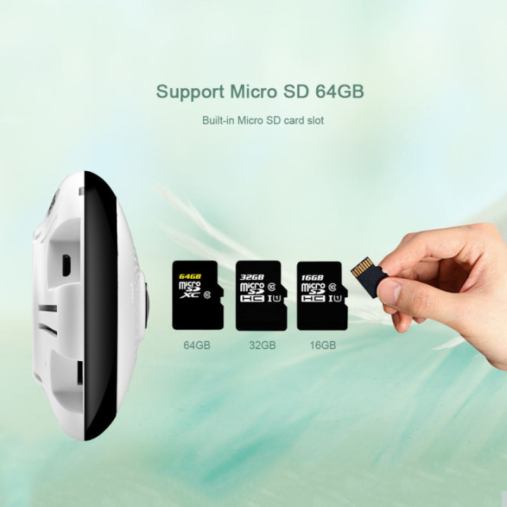 Telecamera 360° esterna 2MP - Wireless H.265 - Auto Tracking - APP iCSee