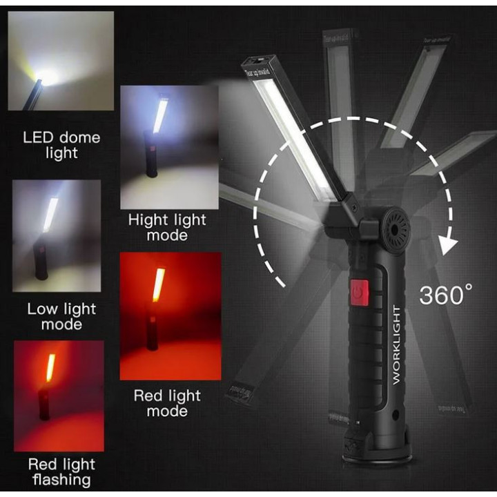 Lampada LED ricaricabile grande