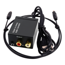 Convertitore Tos-Link a RCA - Jack 3,5
