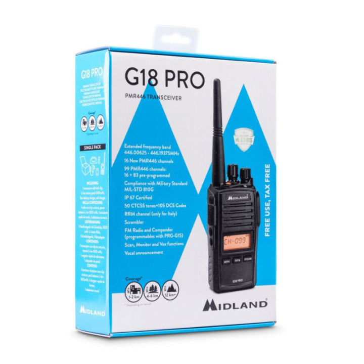 Midland G18 Pro