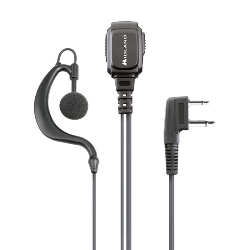 MA21 L Pro Auricolare con Microfono 2 Pin Midland
