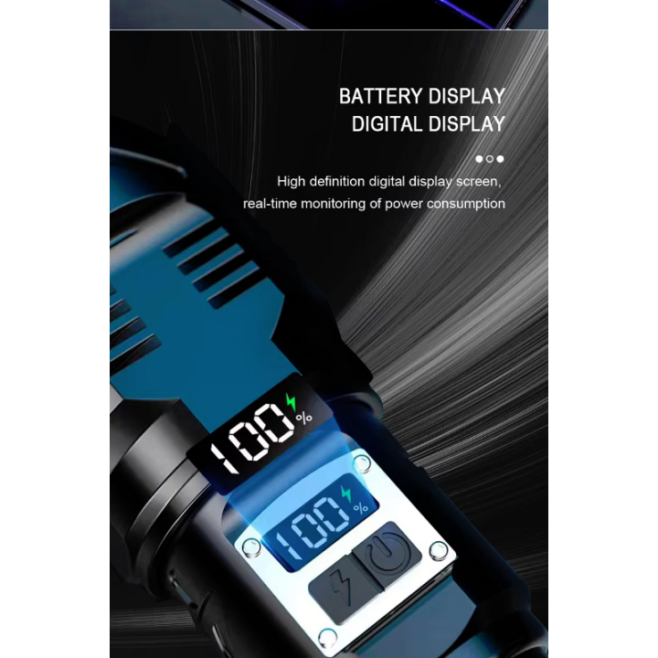 Torcia 20W con zoom