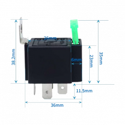 RL30A12V-F 12V 30A con Fusibile