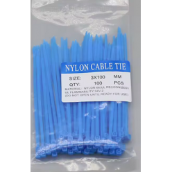 Fascette nylon 2,5x100 colorate