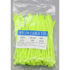 Fascette nylon 2,5x100 colorate