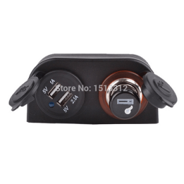 DOPPIA PRESA ACCENDISIGARI + USB