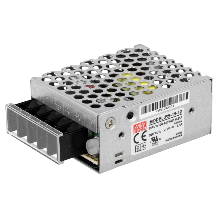 RS-15-12 Mean Well - Alimentatore: impulsi da incasso,mod...