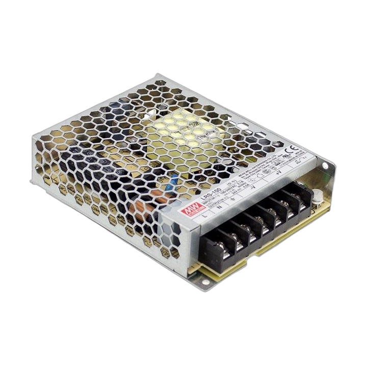 RS-100-15 Mean Well - Alimentatore: impulsi da incasso,mo...