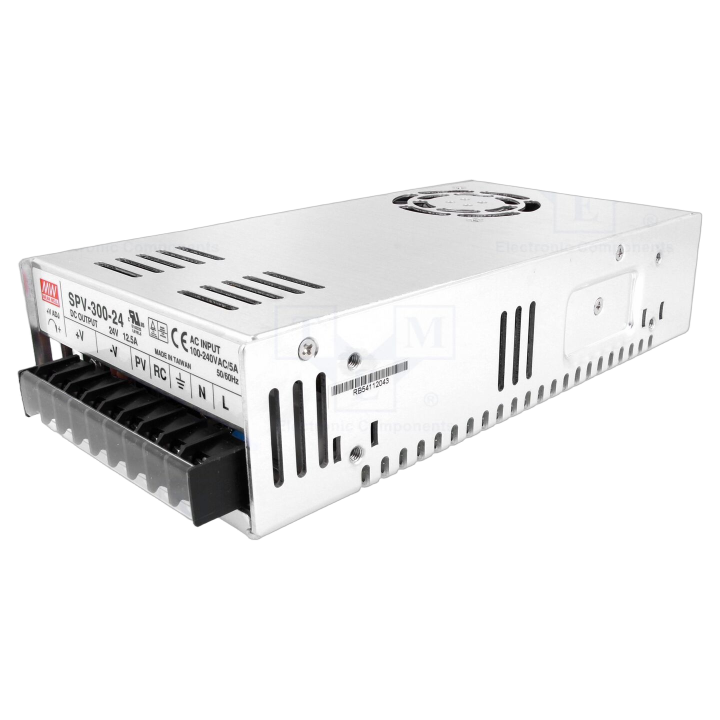 SPV-300-24 Mean Well - Alimentatore: impulsi da incasso,p...