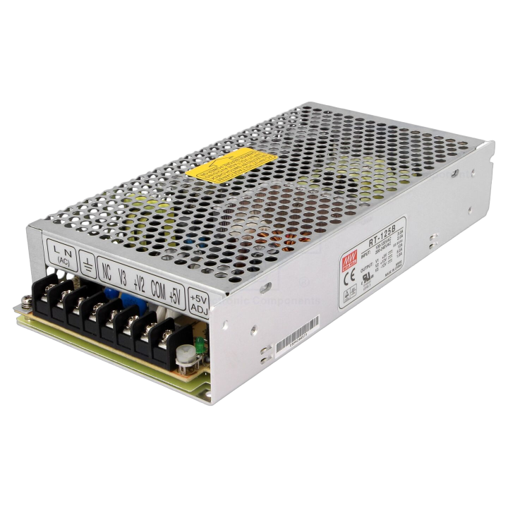 RT-125B Mean Well - Alimentatore: impulsi da incasso,modu...