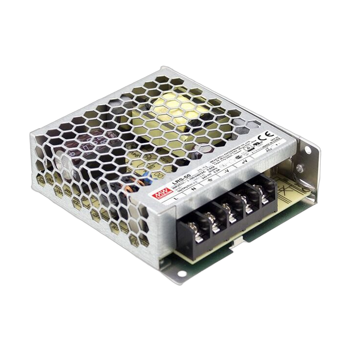 RS-50-48 Mean Well - Alimentatore: impulsi da incasso,mod...