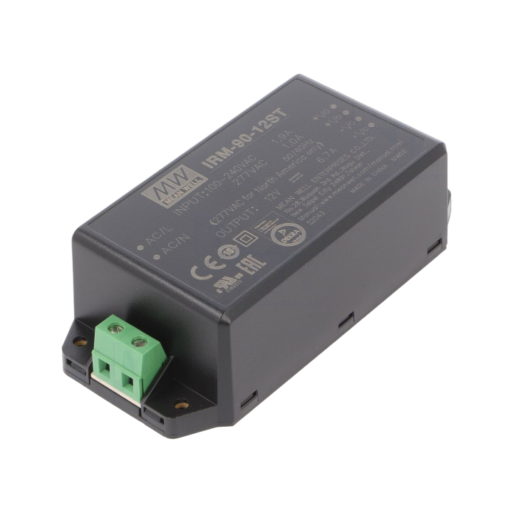 IRM-90-12ST Mean Well - Alimentatore: impulsi da incasso,...