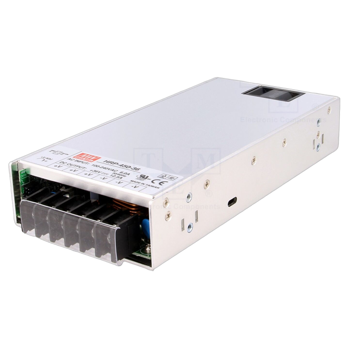 HRP-450-36 Mean Well - Alimentatore: impulsi da incasso,m...