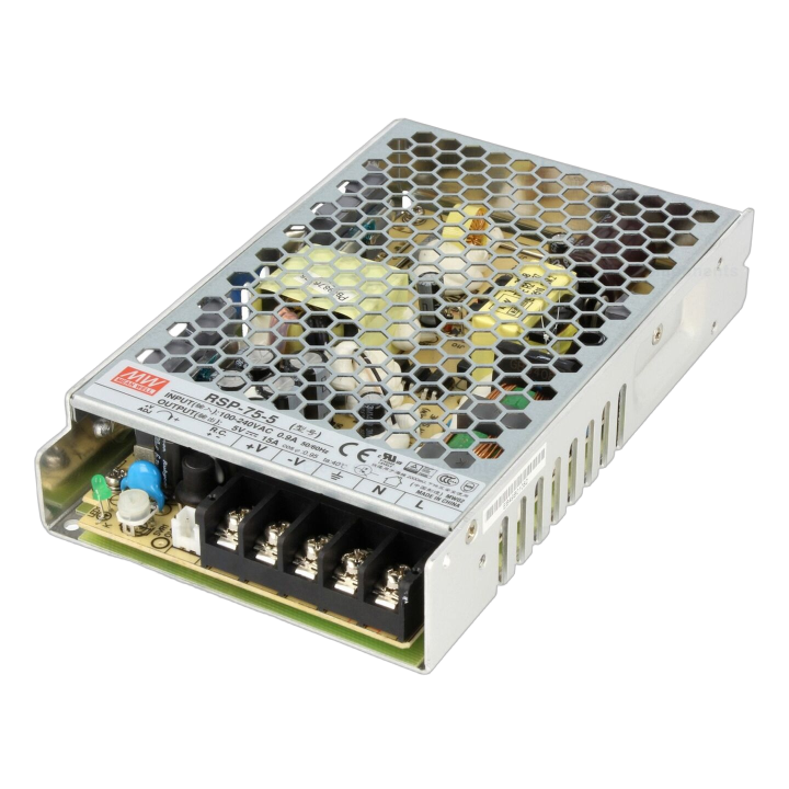 RSP-75-5 Mean Well - Alimentatore: impulsi da incasso,mod...