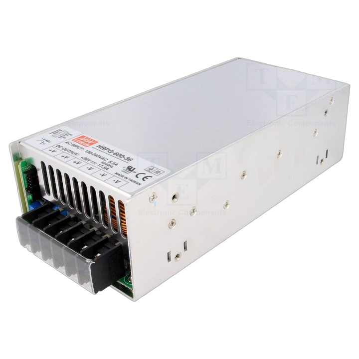 HRPG-600-36 Mean Well - Alimentatore: impulsi da incasso,...