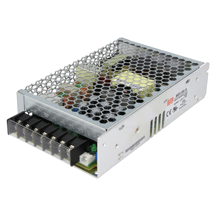 MSP-100-12 Mean Well - Alimentatore: impulsi da incasso,m...