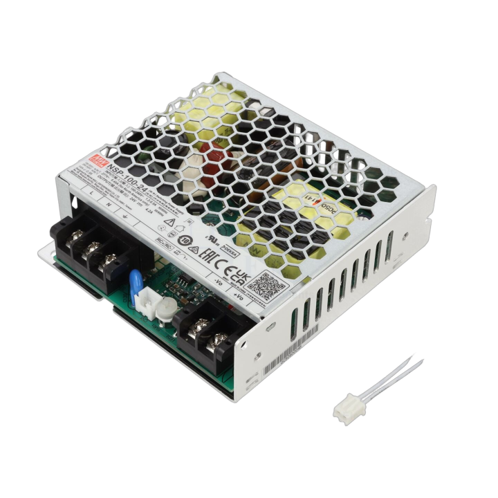 NSP-100-24 Mean Well - Alimentatore: impulsi da incasso,m...