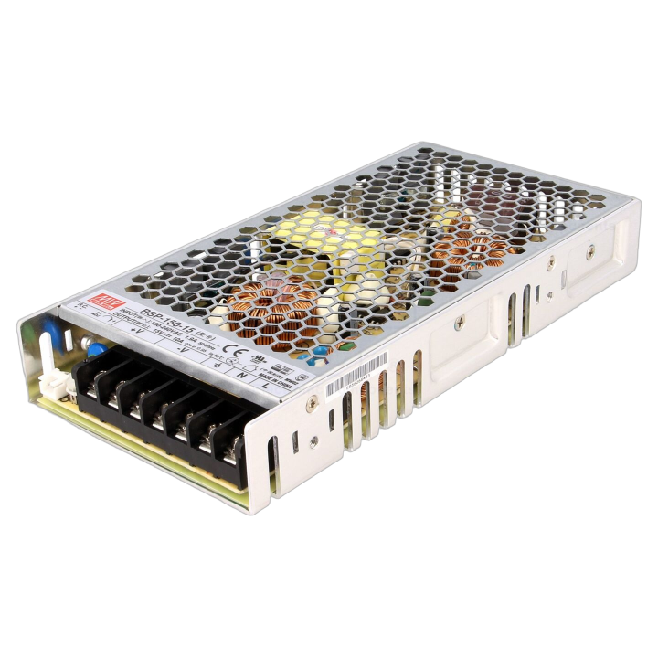 RSP-150-15 Mean Well - Alimentatore: impulsi da incasso,m...